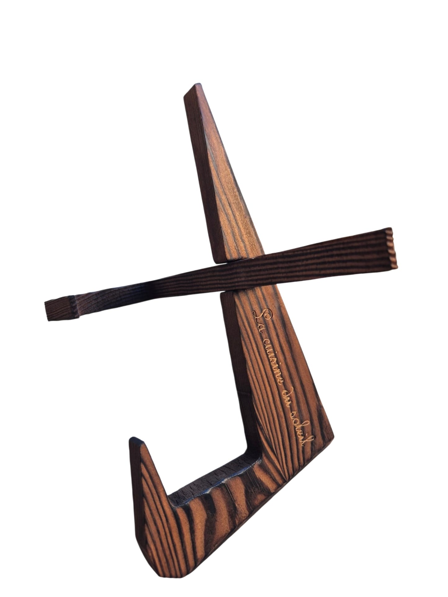 Porte-recettes en bois – Ɛpsilon