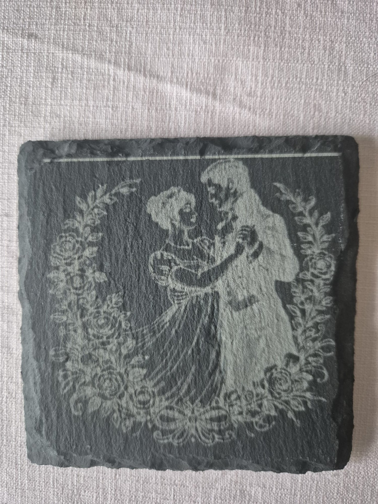 Sous-verres en ardoise – Style Régence