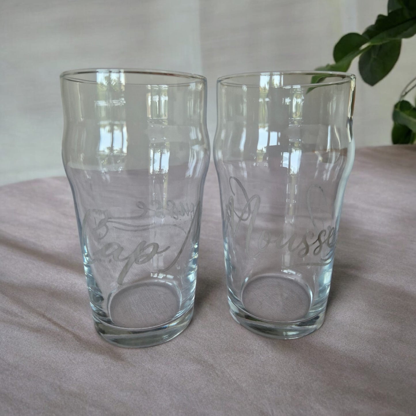 🥂 Verres gravés